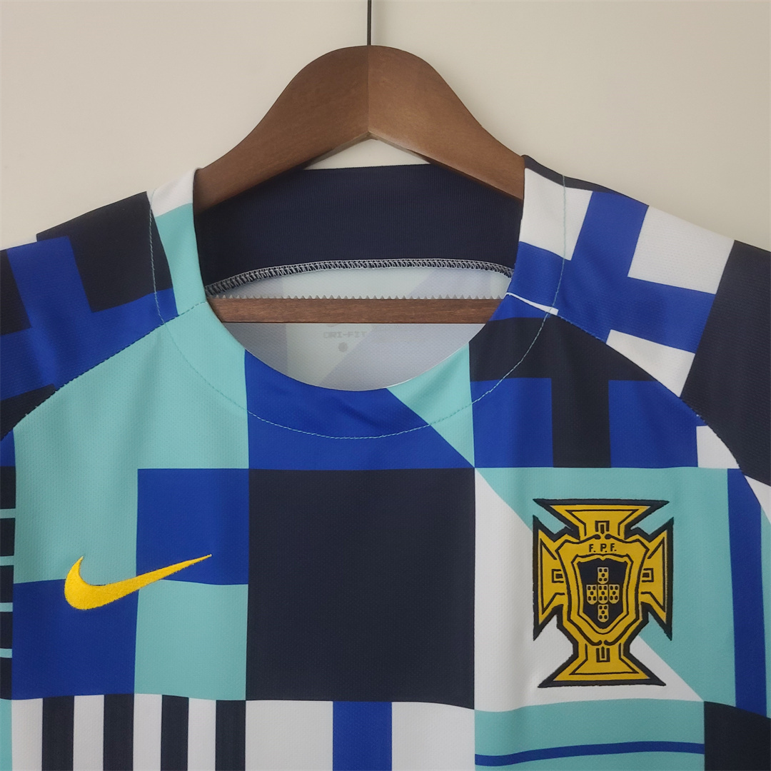 2022 Portugal Training Jersey 3