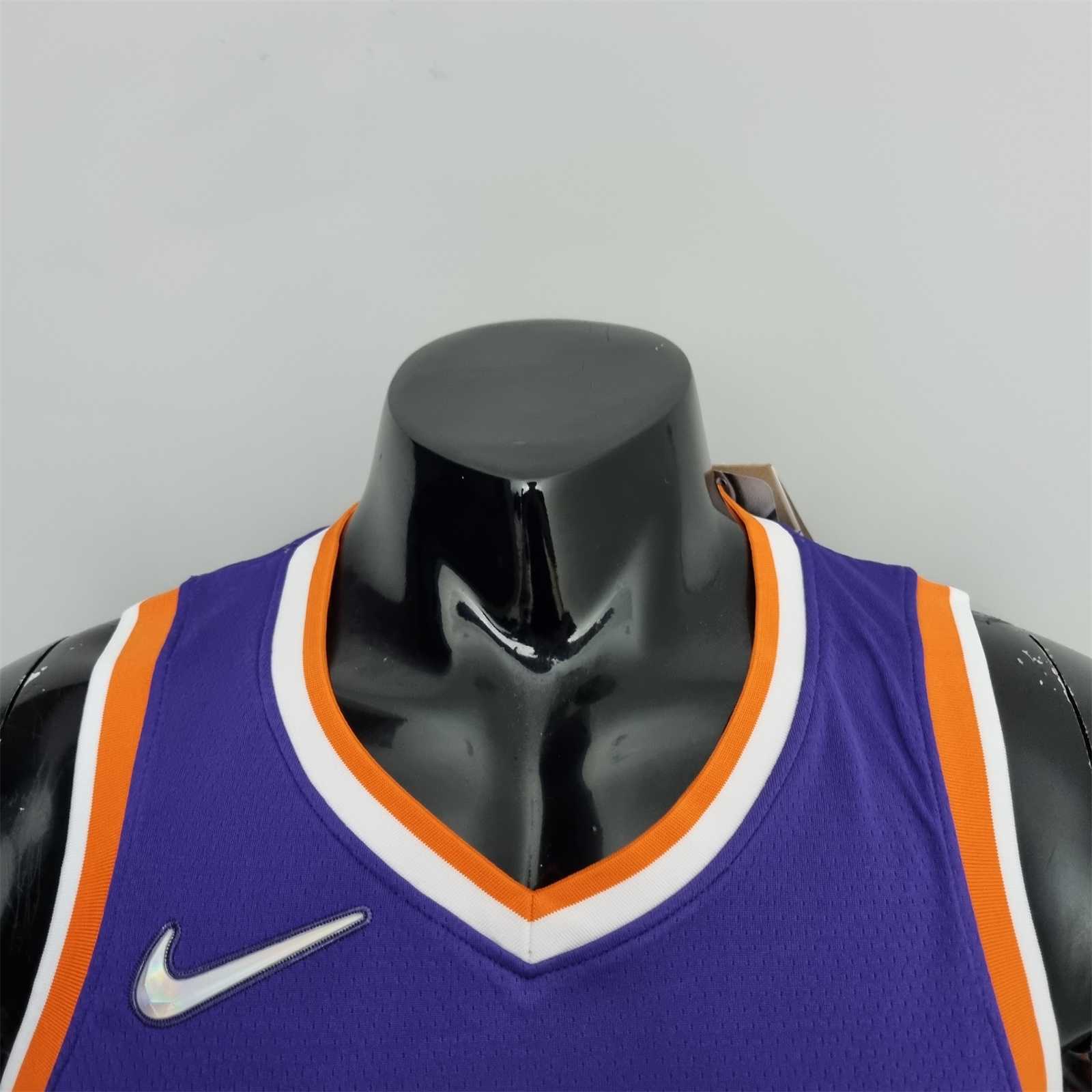 75th Anniversary Booker #1 Phoenix Suns Purple NBA Jersey 2