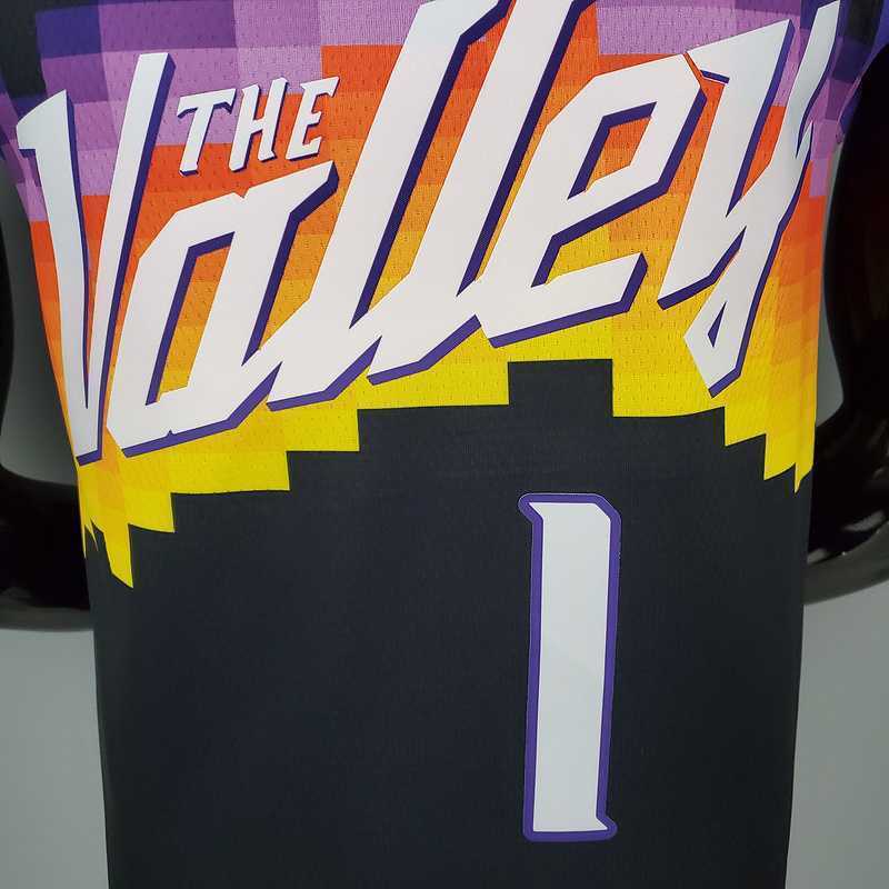 New BOOKER#1 Suns City Edition Black 6
