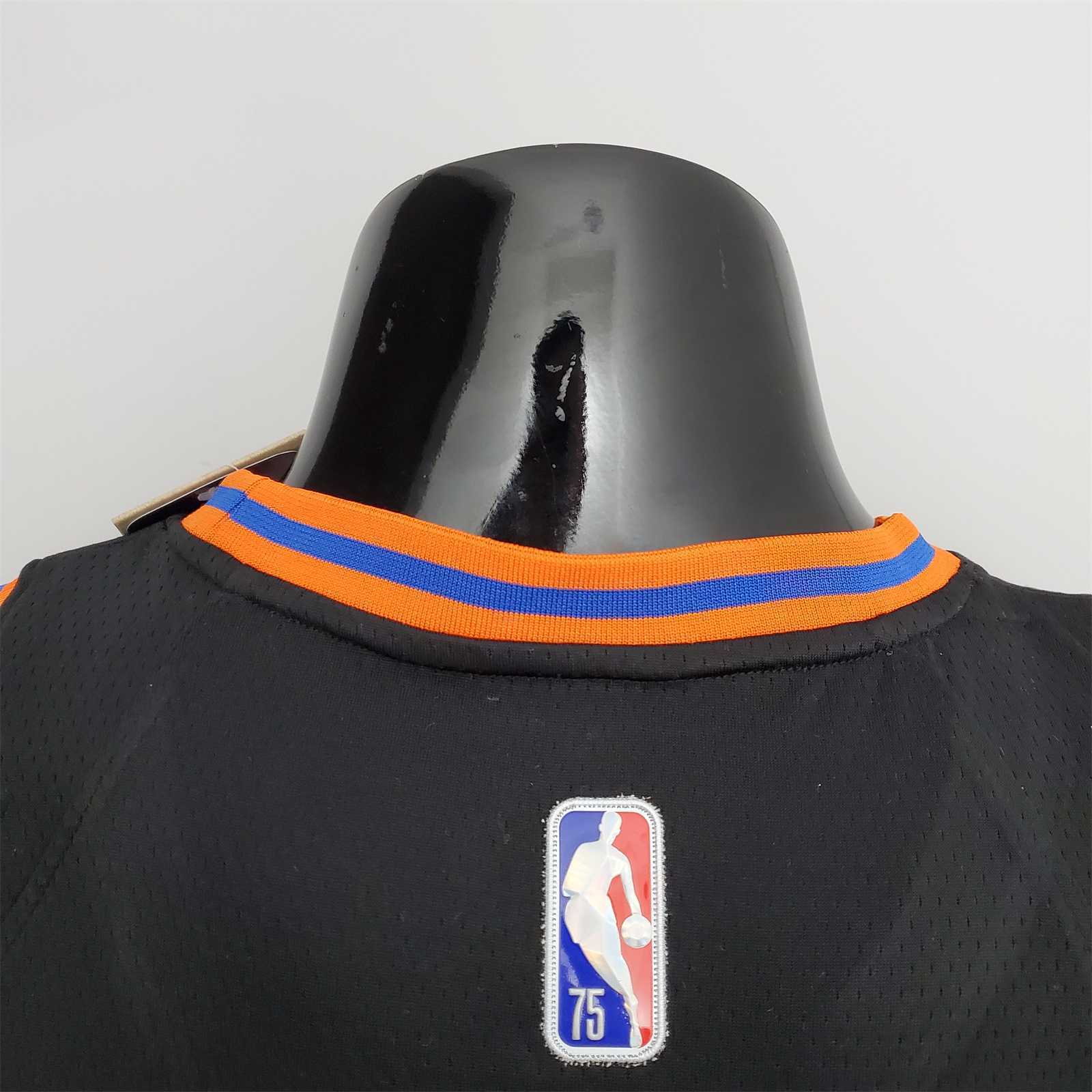 2022 Season Barrett #9 Knicks Urban Edition Black NBA Jersey 2