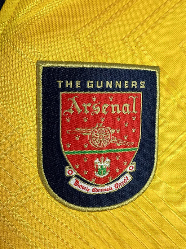 96-94 Arsenal Away Retro Kit Long Sleeve Shirt Soccer AAAAJersey Yupoo 3