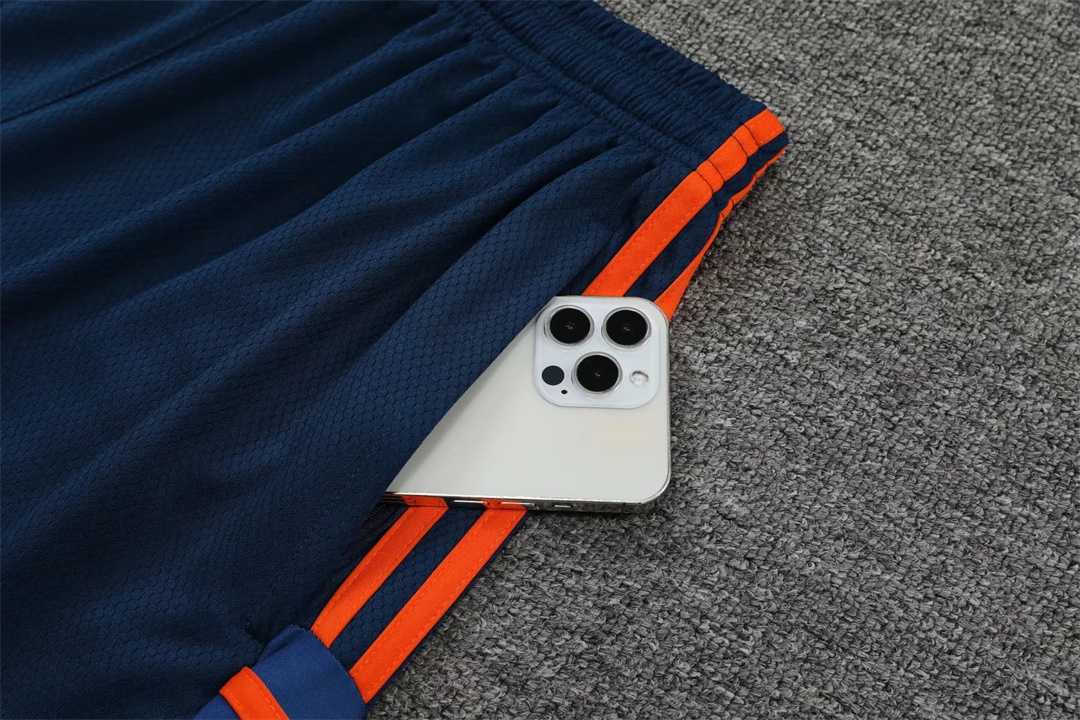 22-23 Manchester United vest training suit kit navy blue 15