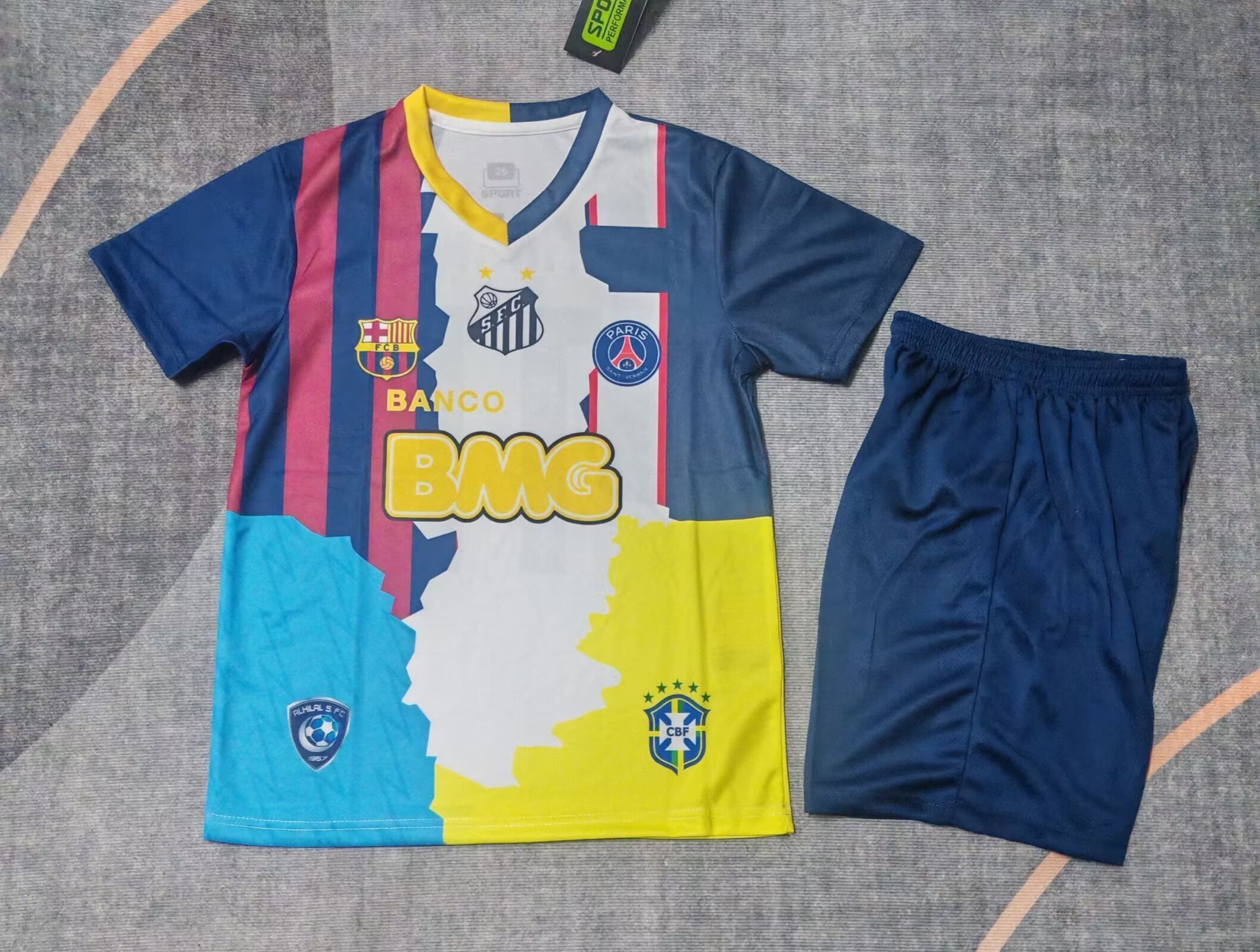 25-26 Neymar Jr Career Exclusive Edition Kid Kits Youth Apparels AAAAJersey Supply Yupoo