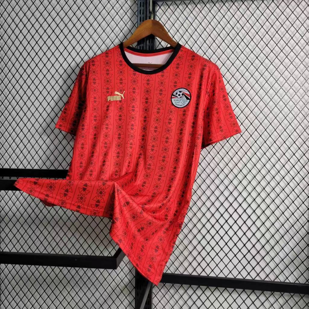 2023 Egypt Home S-XXL Cheap Soccer Jerseys 4
