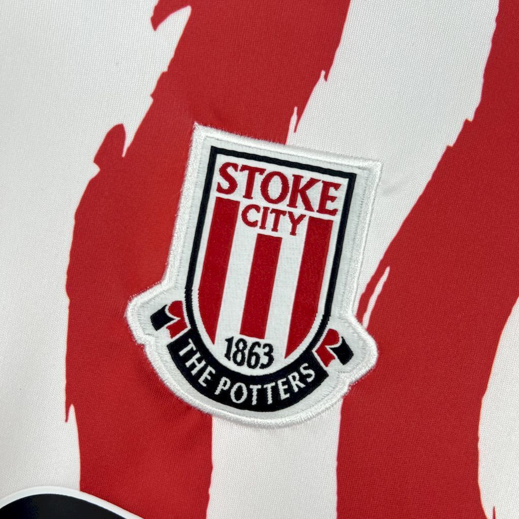 25-26 Stoke City Home Shirt Football Uniforms AAAAJersey Supply Yupoo 3