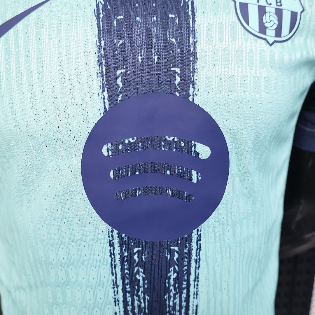 25-26 Barcelona 125th Anniversary Blue Special Edition Player Version Shirt AAAAJersey Wholesal 3