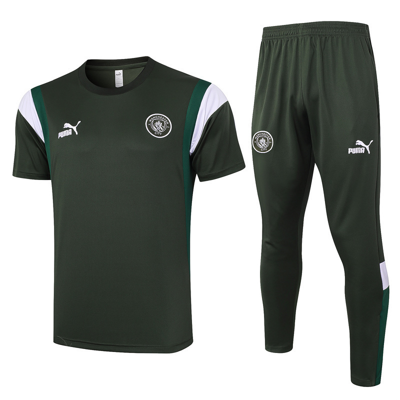 23-24 Manchester City Short Sleeve Training Suit Yupoo