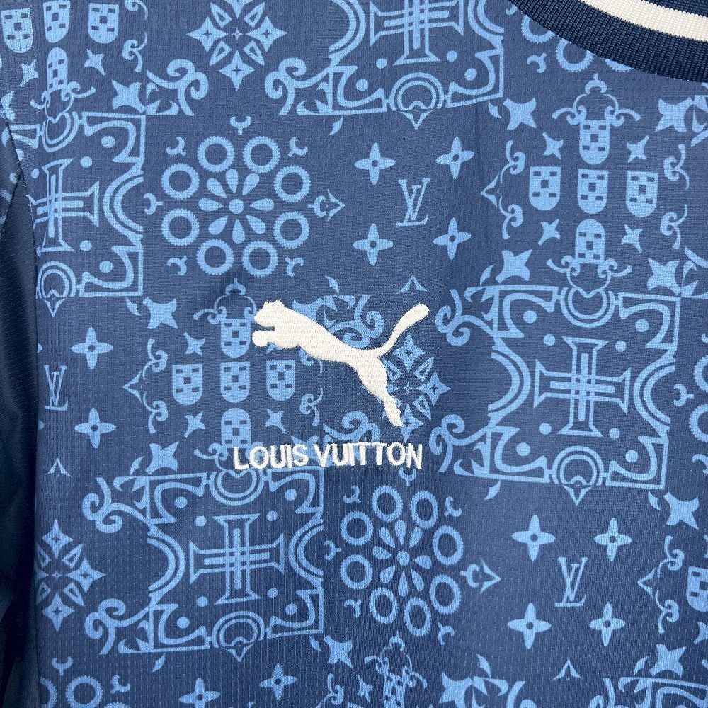 2025 Portugal LV Co-Branded Edition Football T-Shirt AAAAJersey Supplier Yupoo 2
