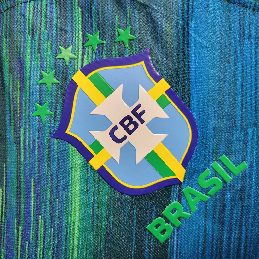 2023 Brazil green training suit 3