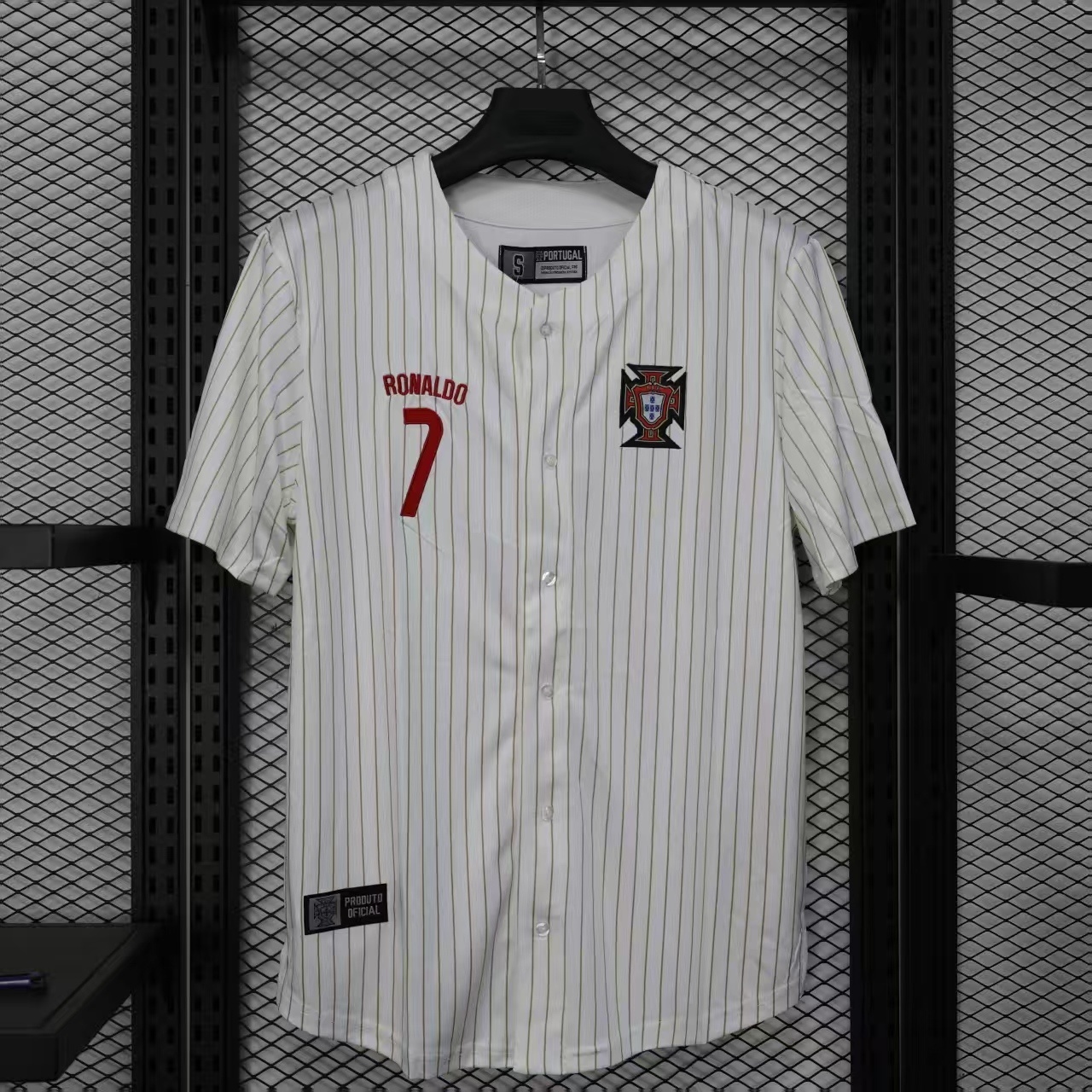 2025 Ronaldo #7 Portugal White Baseball Clothing Cheap Shirts AAAAJersey Dropshipping Yupoo 6