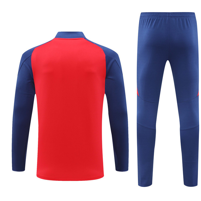 2024 Spain Long Sleeve Training Suit Football Shirts 2