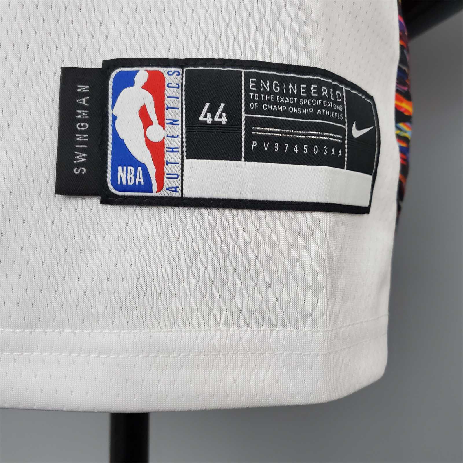 brooklyn#21 Brooklyn Nets City version White 2