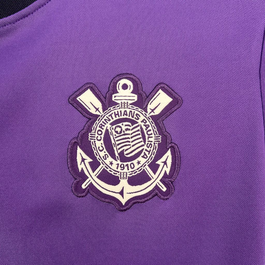 25-26 Corinthians Purple Training Women Shirt Lady Uniform AAAAJersey Yupoo 1
