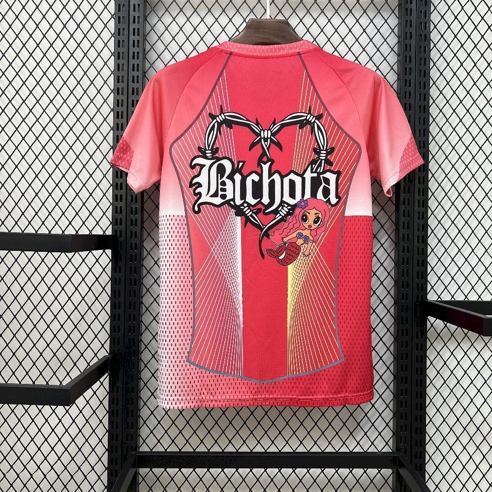 25-26 Barcelona Pink X KAROLG Football T-Shirt Custom Edition AAAAJersey Dropship Yupoo 2