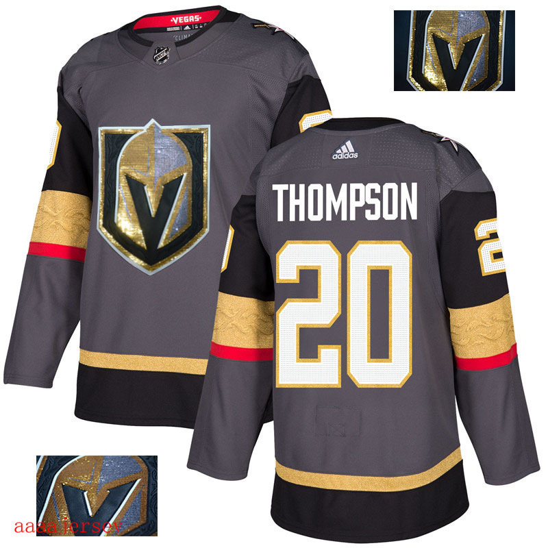 2018 Vegas Golden Knights ice hockey jersey M-3XL 维加斯金骑士队时尚亮片款冰球服 33