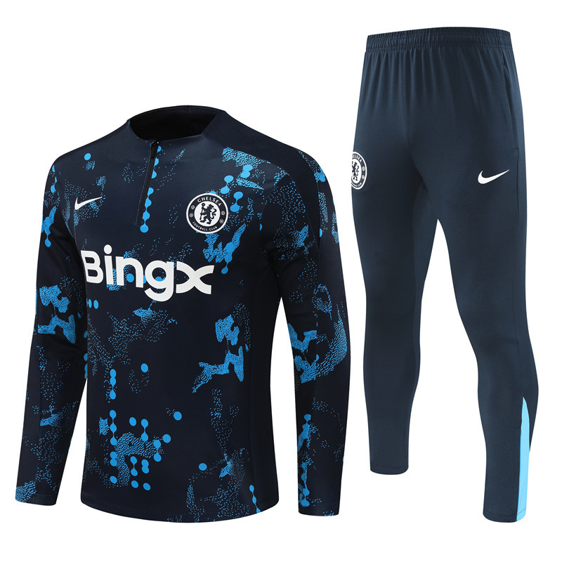 24-25 Chelsea Long Sleeve Training Suit Football Shirts