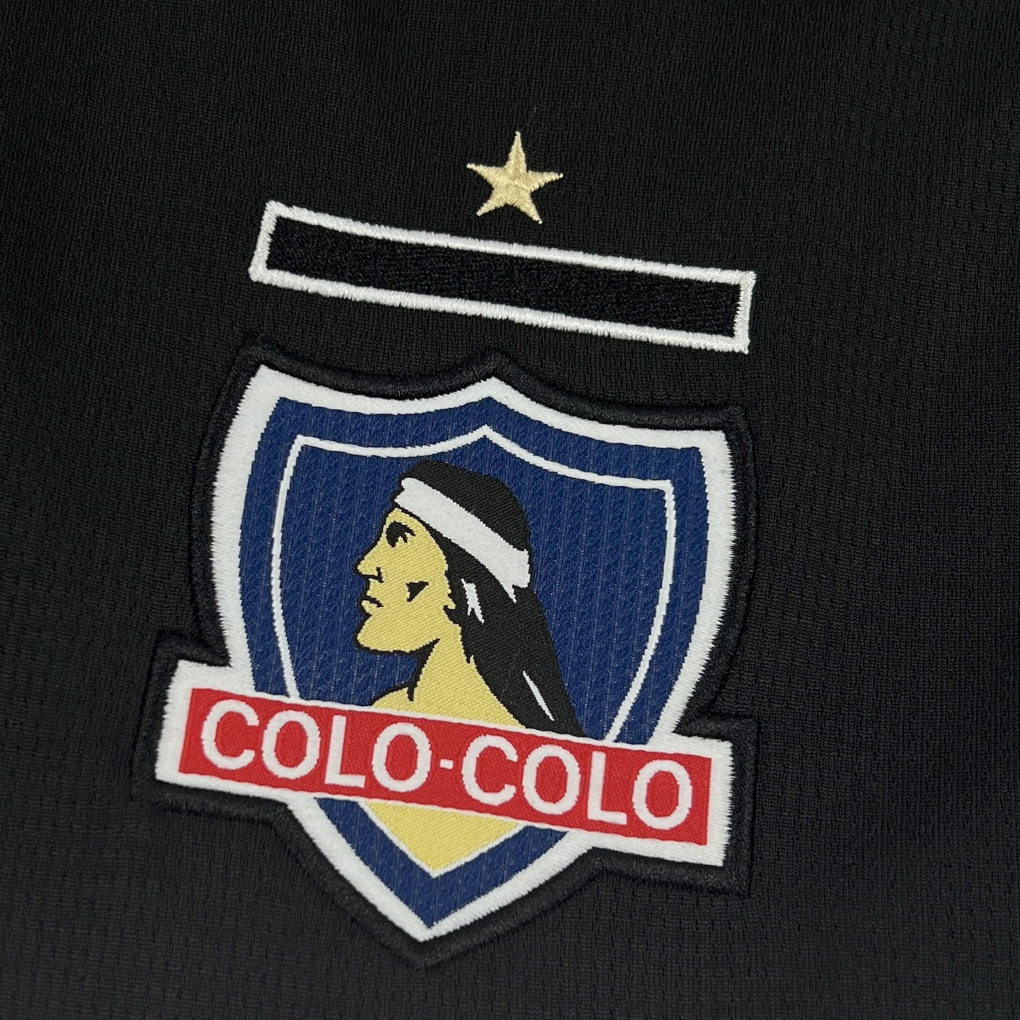 26-27 Colo Colo Mens Away Kit Soccer Black T-Shirt AAAAJersey Dropship Yupoo 3