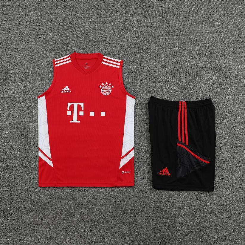 23-24 Bayern Training Vest Kit S-XXL Soccer Jerseys 1
