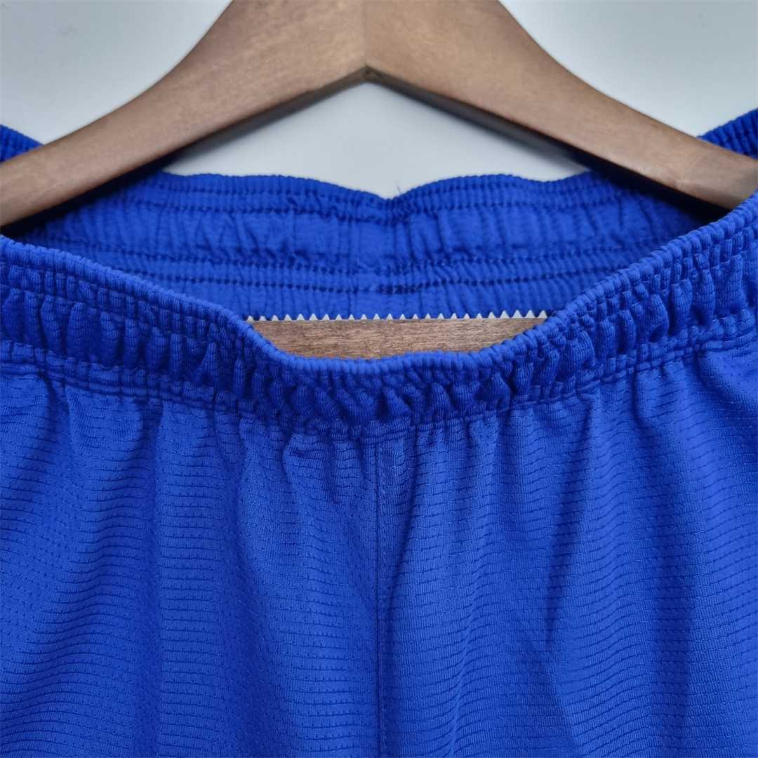 2022 New York Knicks NBA US Training Shorts Blue 6