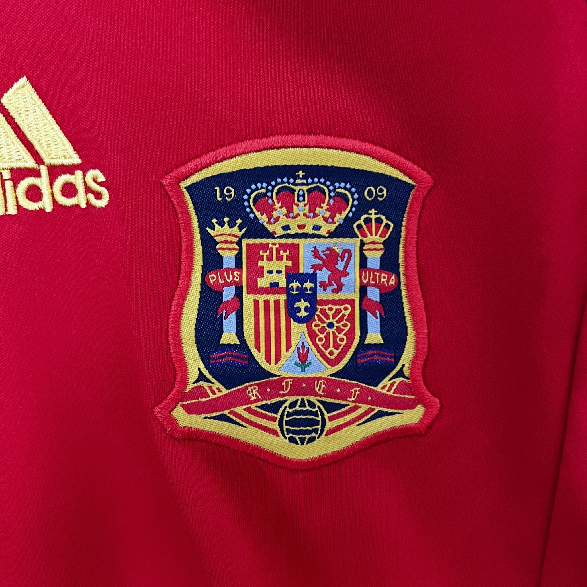 2010 Spain Home Retro Kid Kits Youth Apparels Sport AAAAJersey Yupoo 5