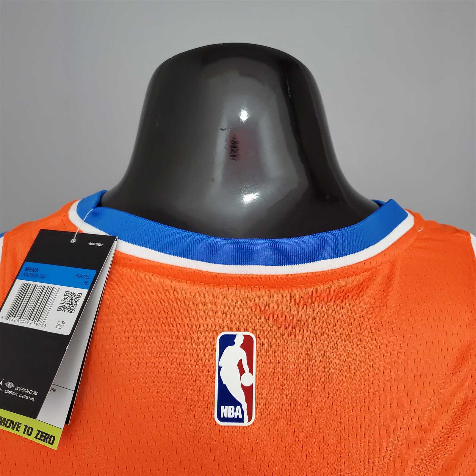 WESTBROOK#0 Thunder Jordan Orange 5
