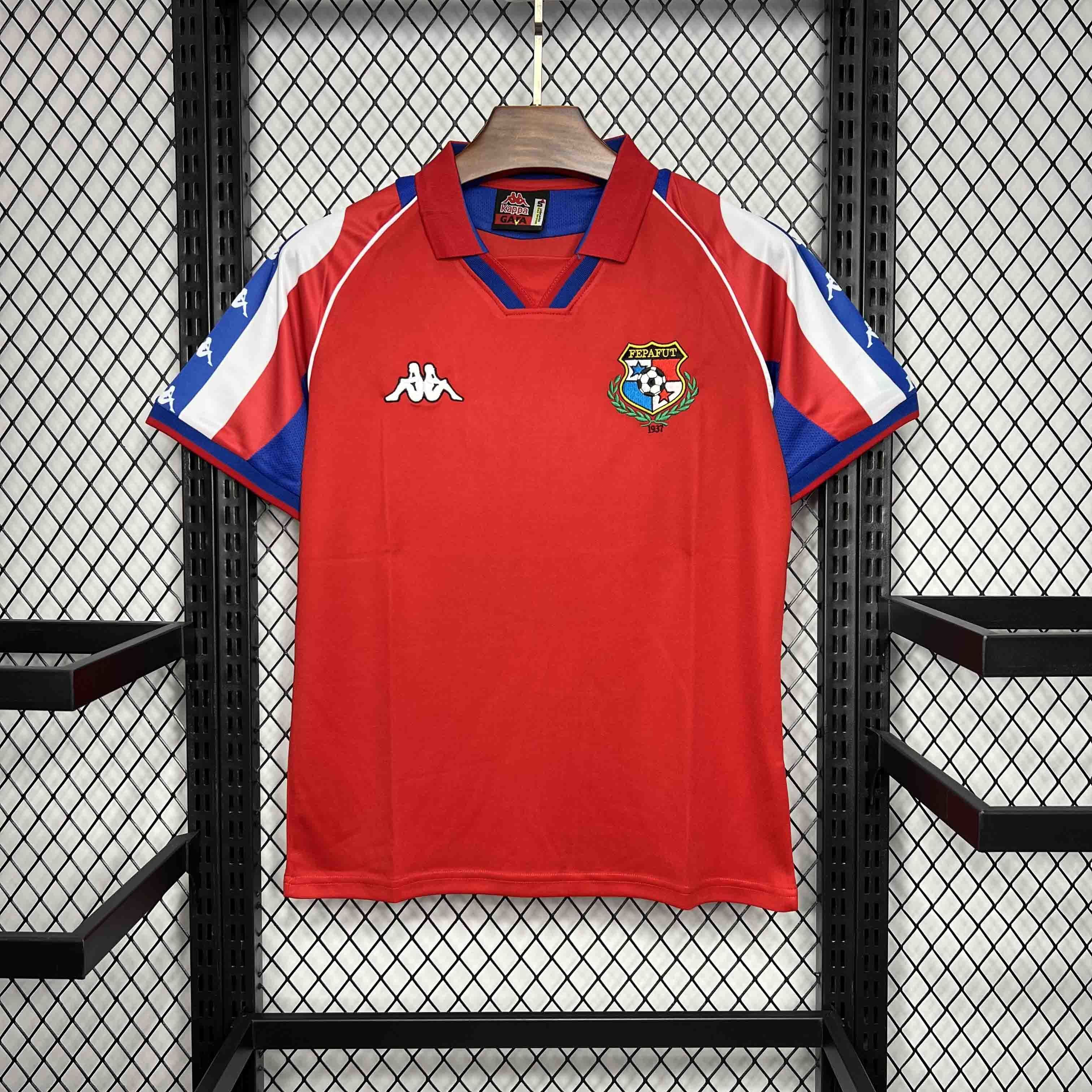 98-99 Panama Home Retro Kit Vintage Uniform AAAAJersey Supplier Yupoo