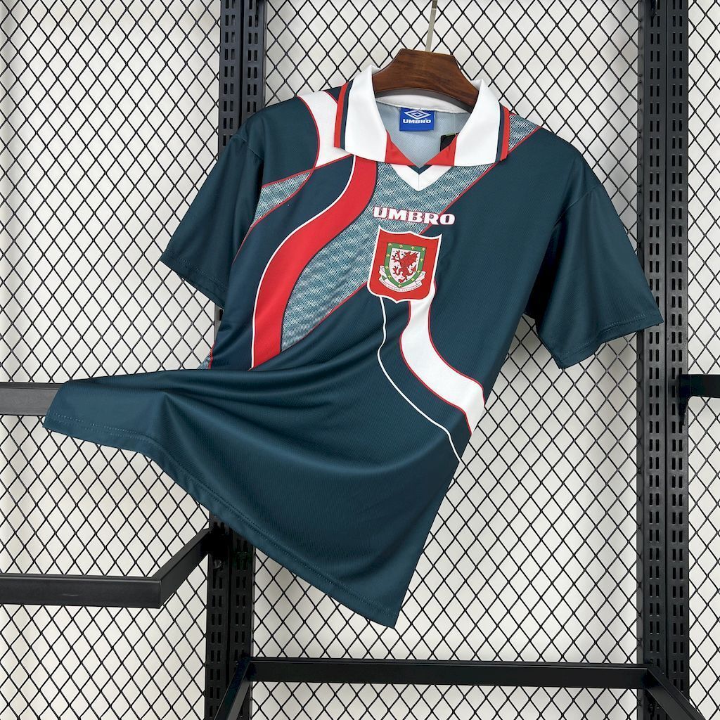 94-95 Wales Away Retro Kit Vintage Shirt AAAAJersey Supplier Yupoo