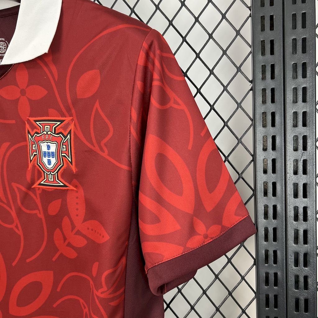 2025 Portugal Red Training Shirt Soccer Uniform AAAAJersey Yupoo 5
