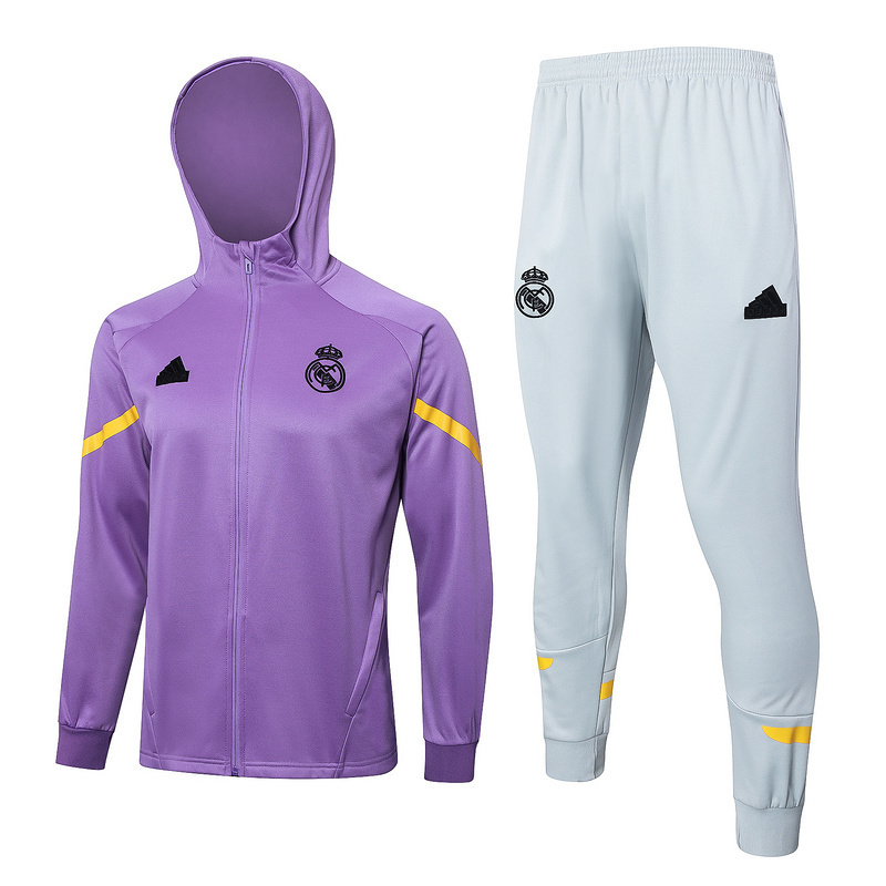24-25 Real Madrid Hoodie Jackets Football Shirts