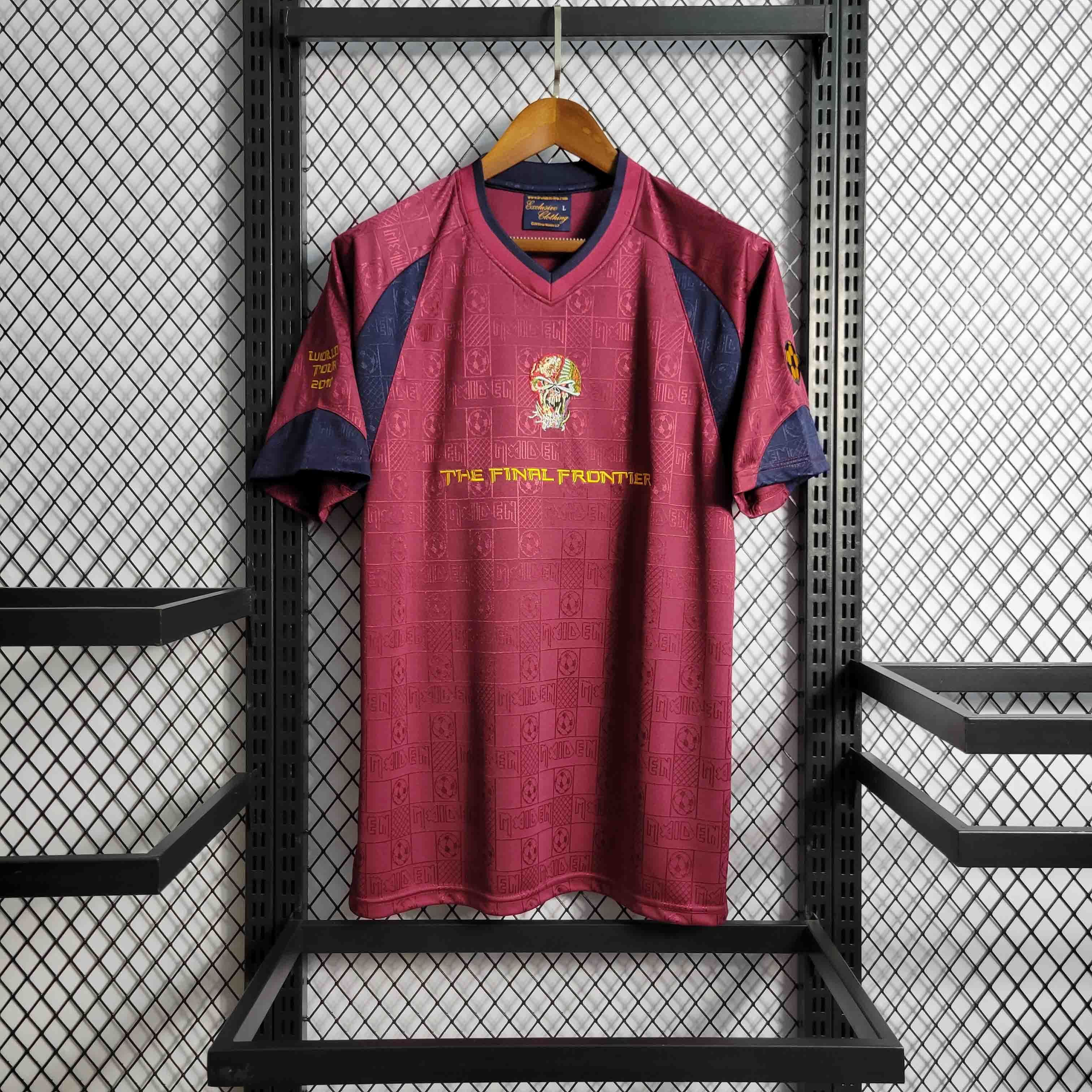 10-11 West Ham Iron Maiden Away Retro Kit Vintage Shirt Sport AAAAJersey Yupoo