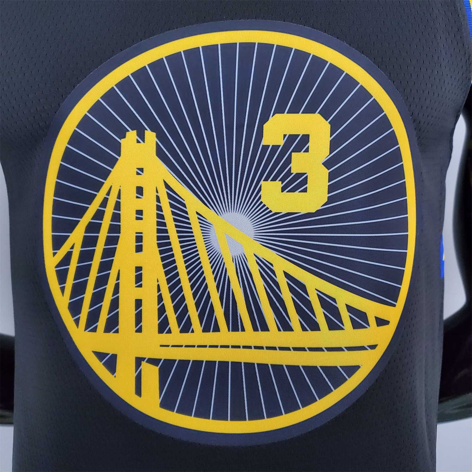 2022 75th Anniversary Poole #3 Warriors City Edition Black 2
