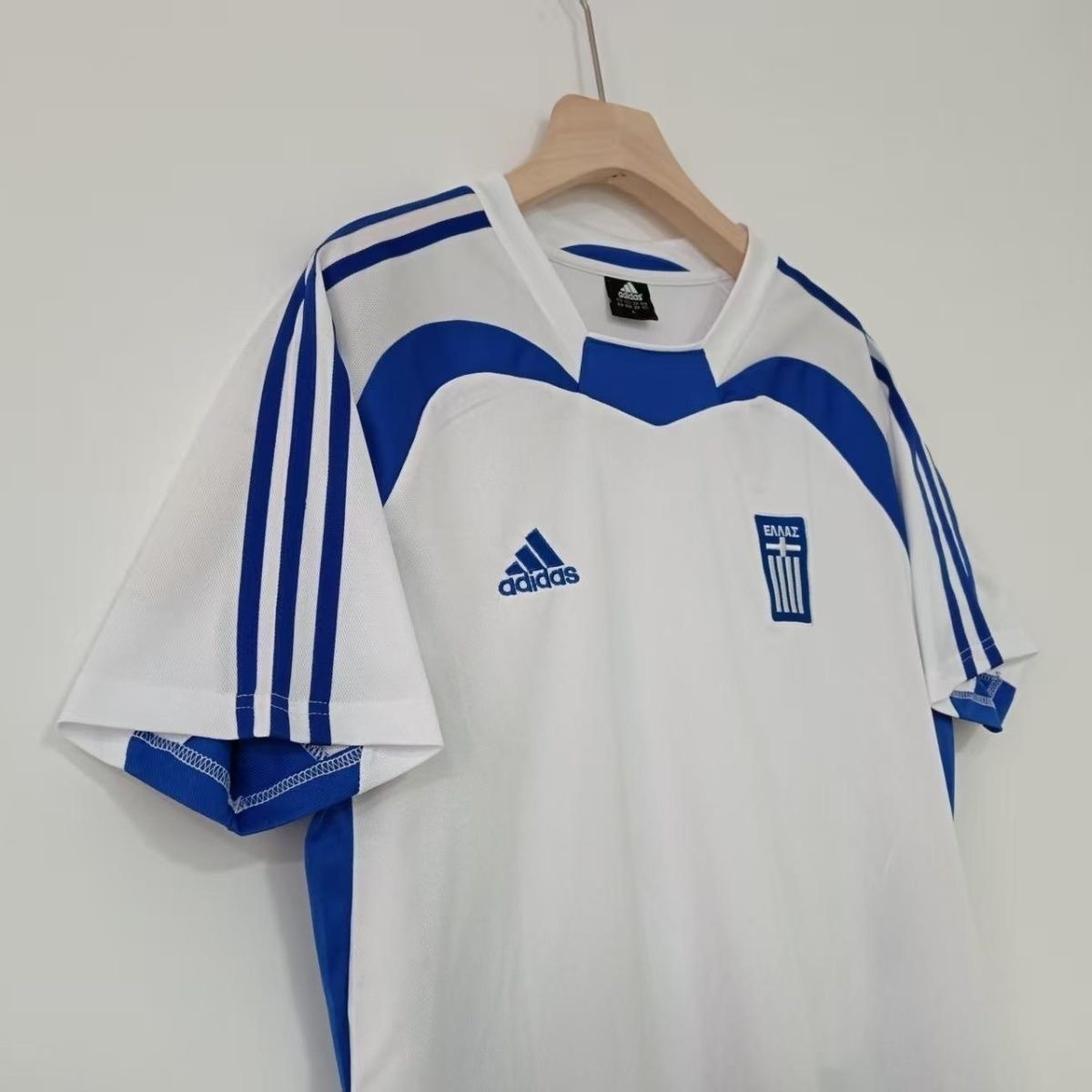 2004 Greece Away Retro Kit Vintage Shirt Sport AAAAJersey Supply Yupoo 1