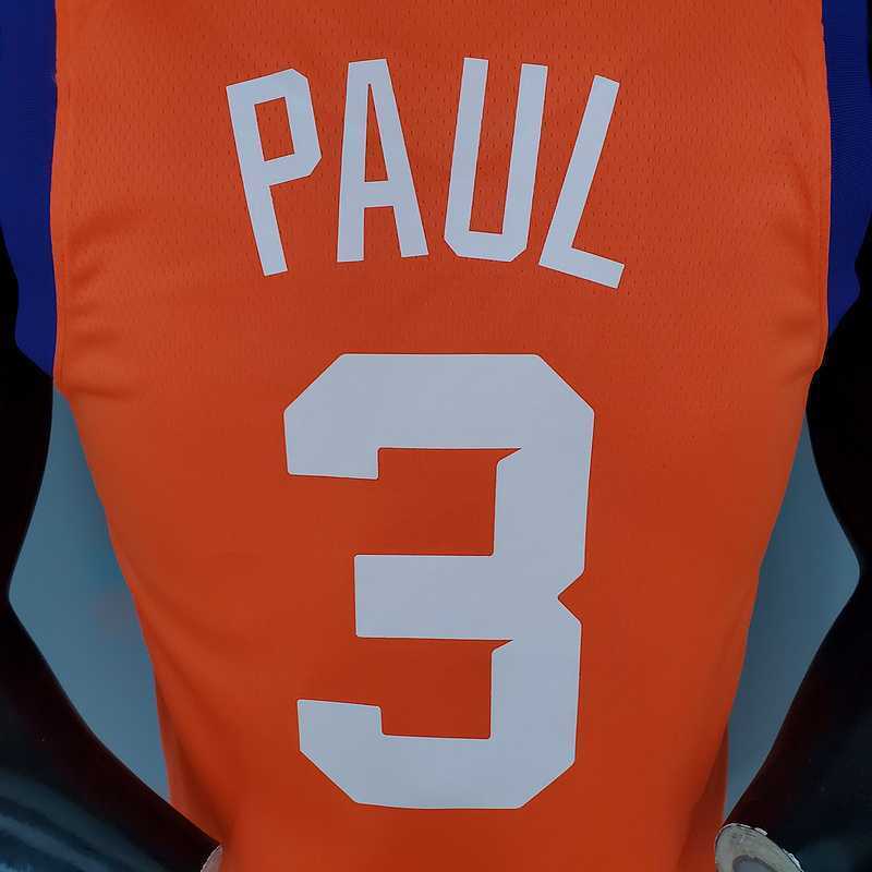 2021 PAUL#3 Suns Jordan Theme Orange 3
