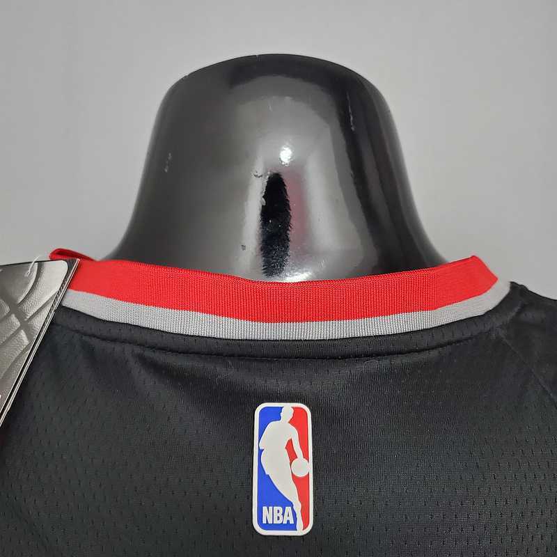 2021 LILLARD#0 Trail Blazers Home black 5