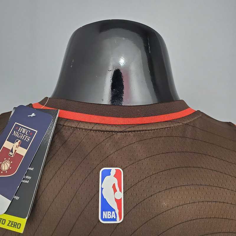 2021 ROY#7 Trail Blazers City Edition Brown 5