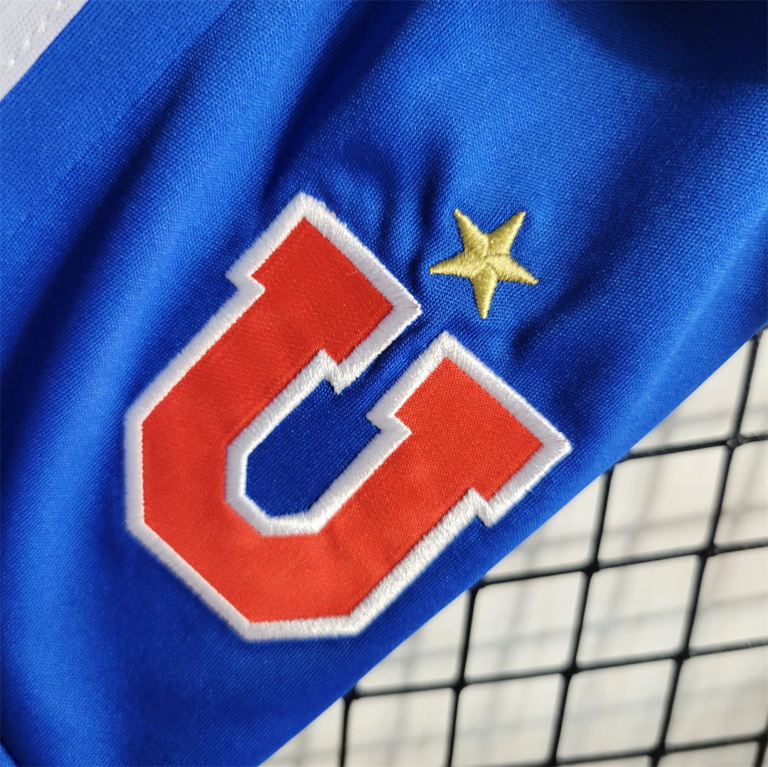 23-24 University of Chile home kids kit 13