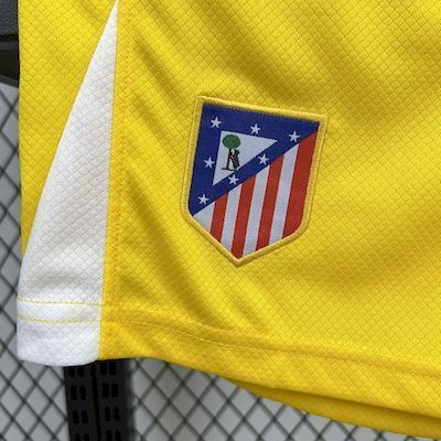 25-26 Atletico Madrid Yellow Goalkeeper Kid Kits Youth Apparels Sino AAAAJersey Supply Yupoo 2