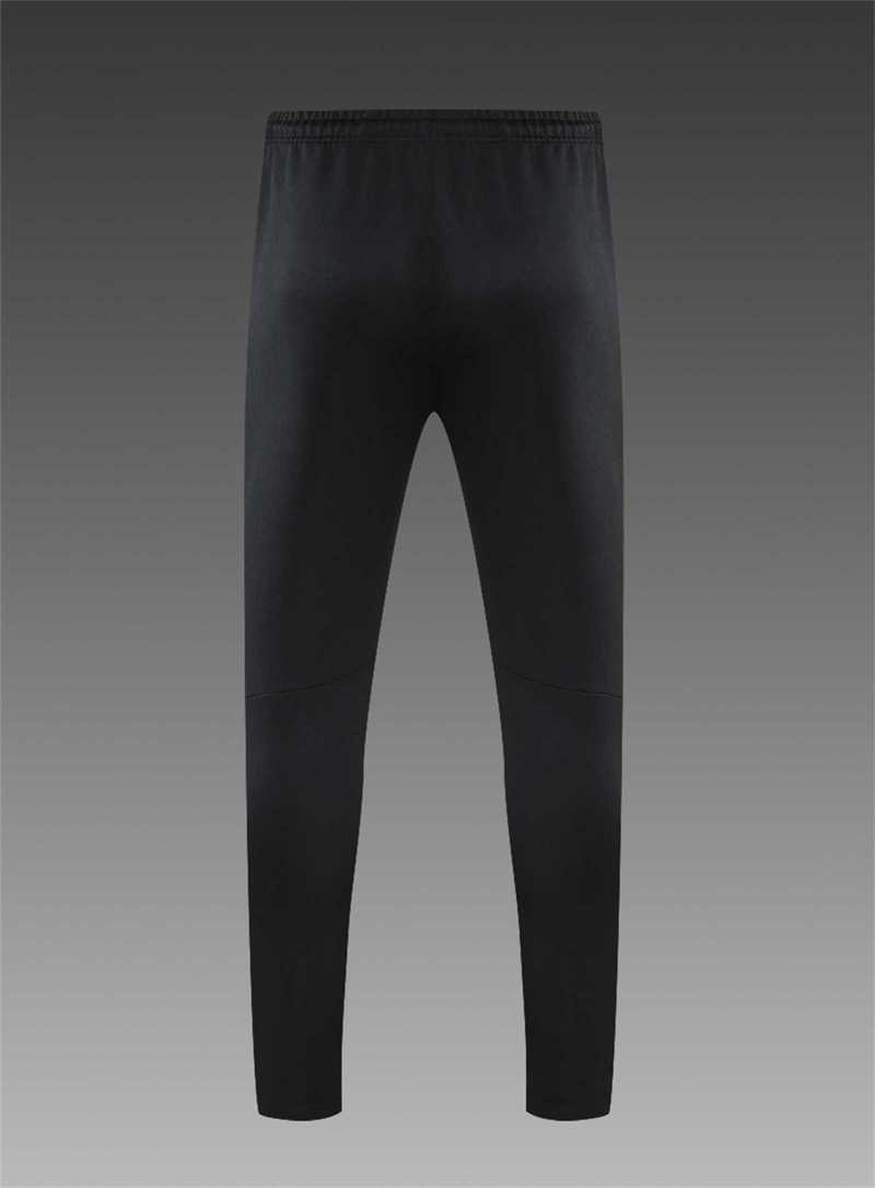 Polo Marseille black with grey-stripe 13