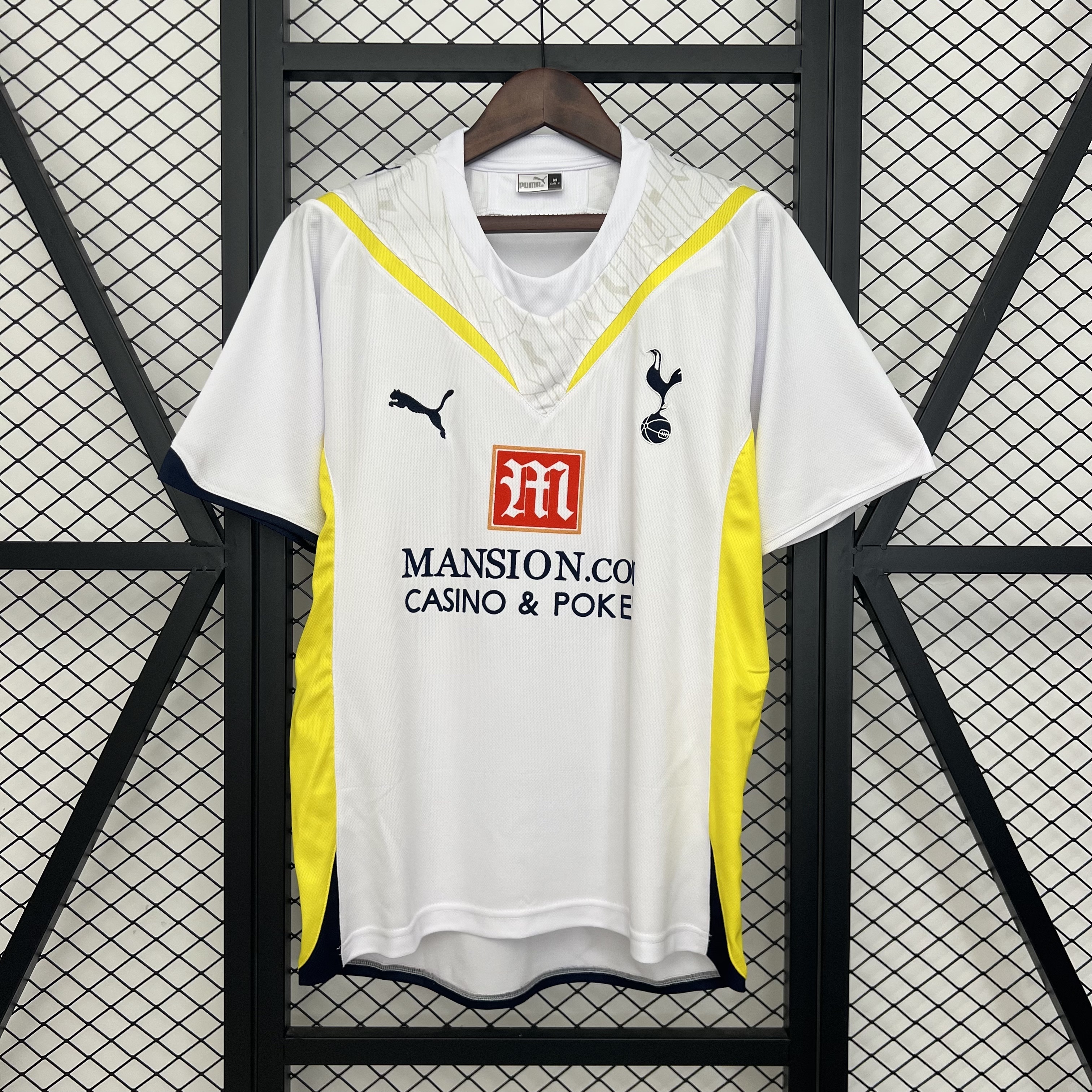 09-10 Tottenham HotSpur Home Retro Kit Vintage Cheap Shirt AAAAJersey Wholesale Yupoo 7