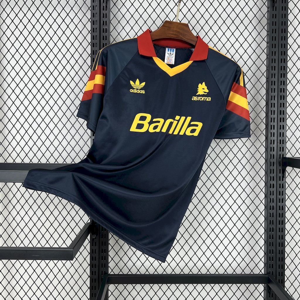 91-92 Roma Third Retro Kit Vintage Shirt AAAAJersey Supplier Yupoo