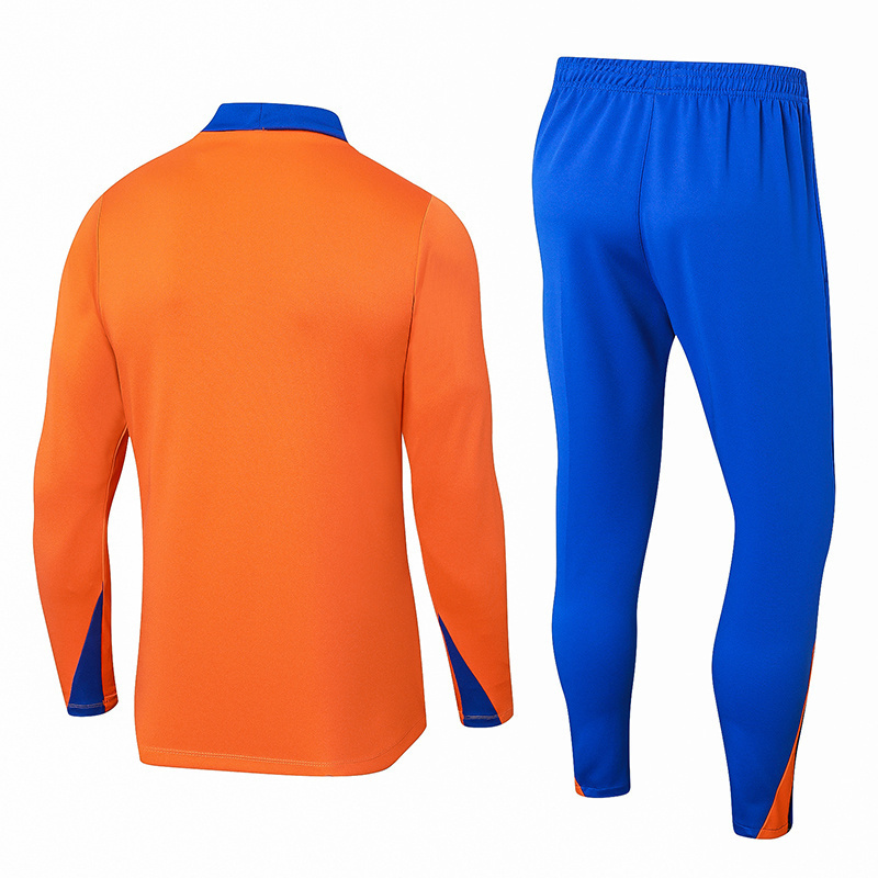 2024 Netherlands Long Sleeve Training Suit Football Shirts 1