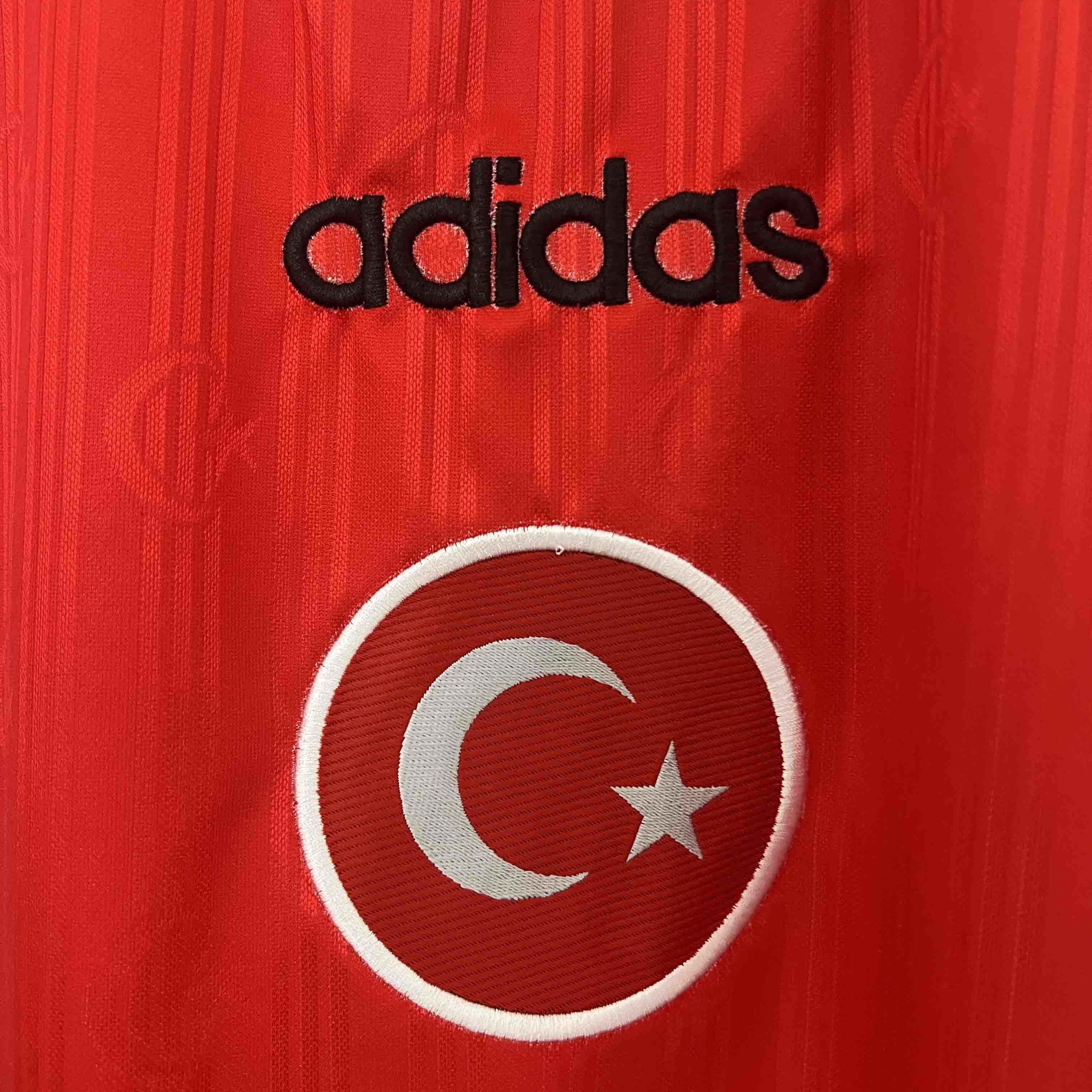 1996 Turkey Home Retro Kit Soccer Uniform AAAAJerseys Dropshipping Yupoo 4