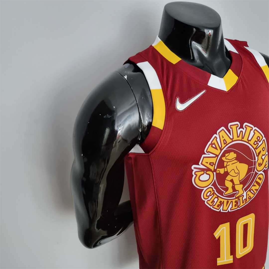 2022 Cleveland Cavaliers GARLAND#10 Urban Edition Red NBA Jersey 8
