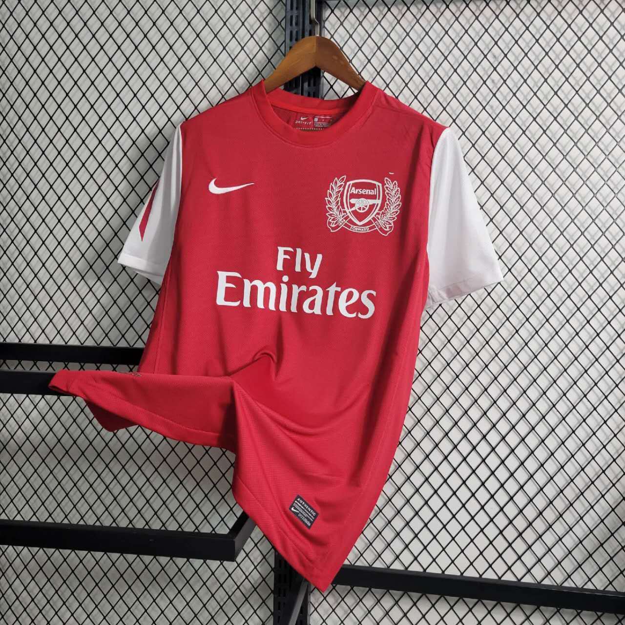 11-12 Retro Arsenal 125th Aniversary Home S-XXL Cheap Soccer Jerseys 4
