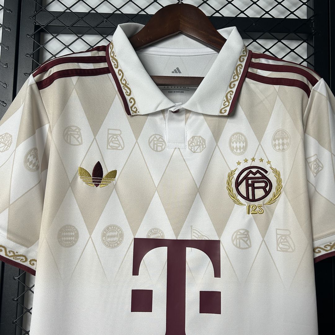 24-25 Bayern Munich 125th Anniversary Special Edition Shirt Football Uniform AAAAJersey Wholesa 4
