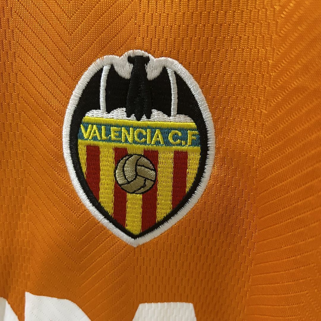 99-00 Valencia Away Retro Kit Vintage Shirt AAAAJersey Dropship Yupoo 1
