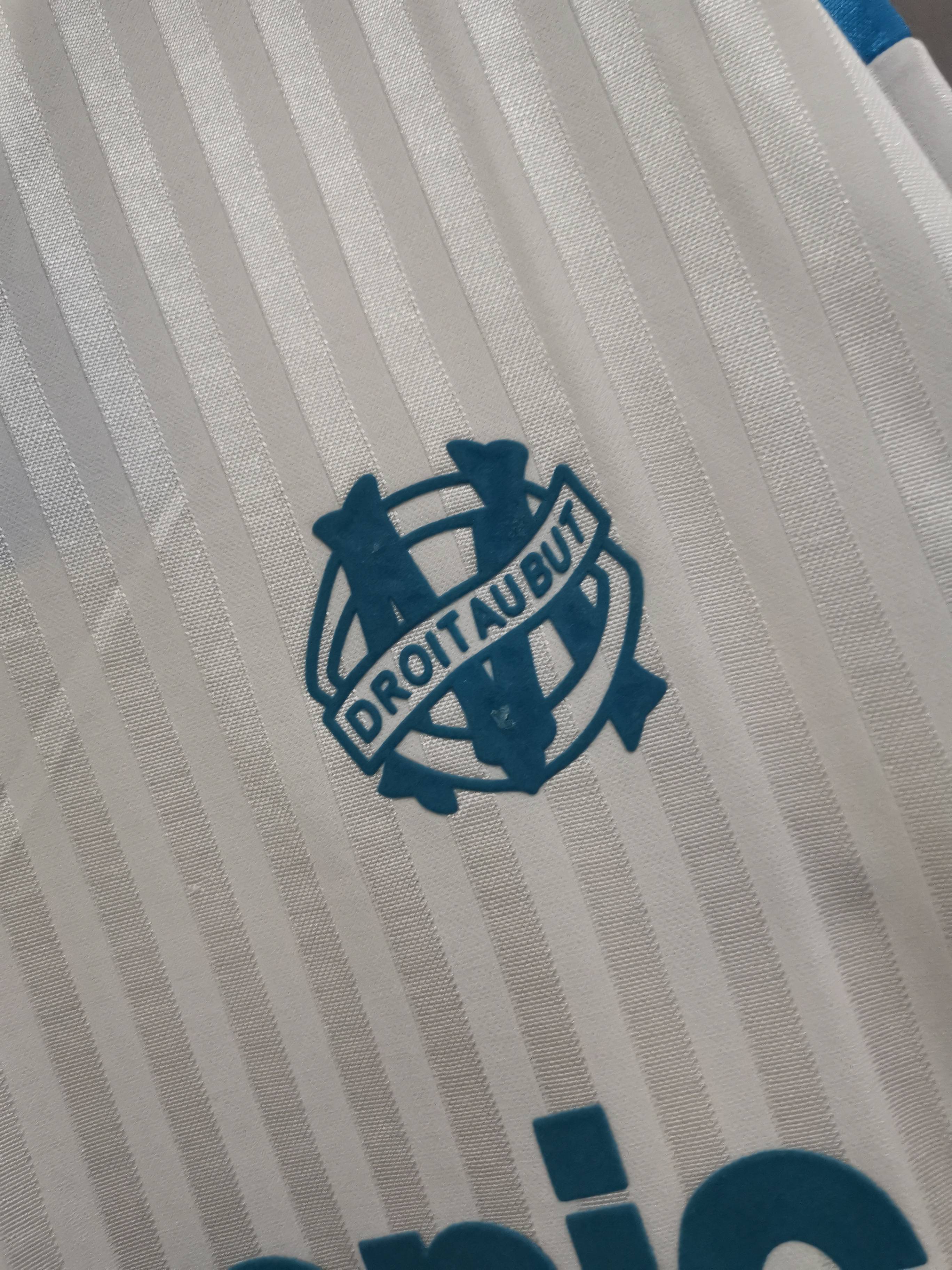 90-91 Marseille home long sleeve 2