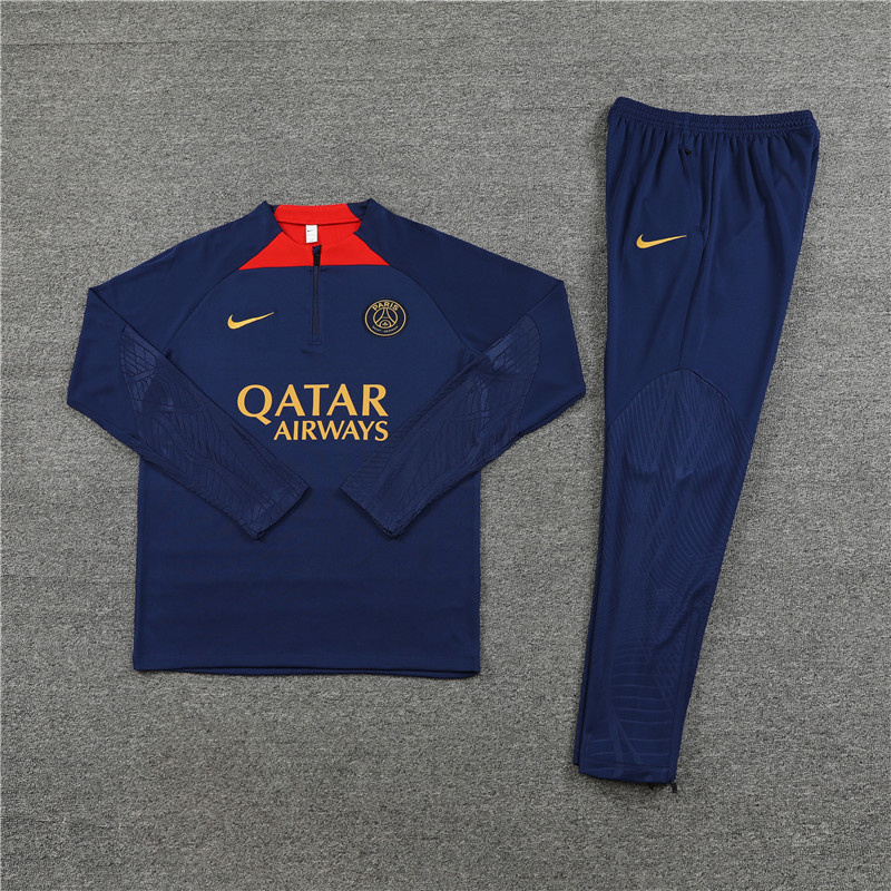23-24 PSG Long Sleeve Training Suit Yupoo 2
