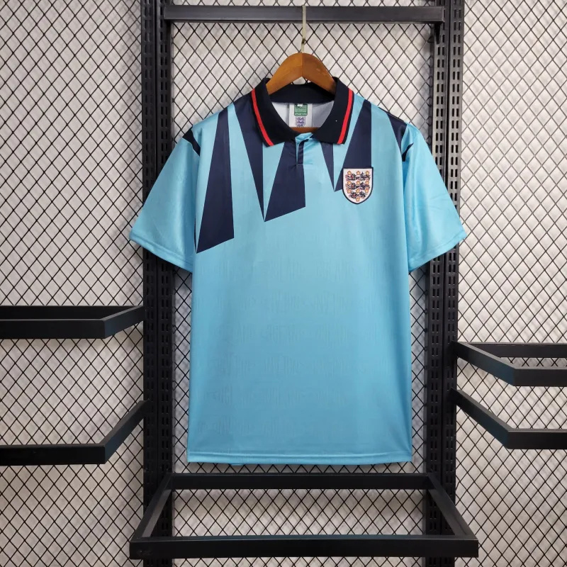 1992 England Third Retro Kit Vintage Shirt Football AAAAJersey Supplier