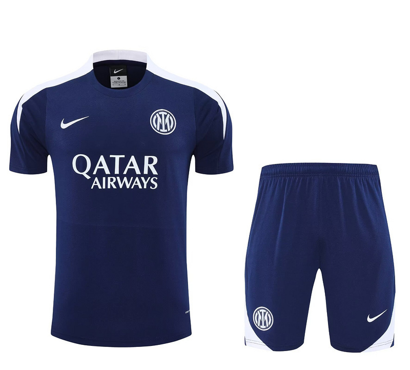25-26 Inter Milan Navy&White Training Kits Football Tracksuits